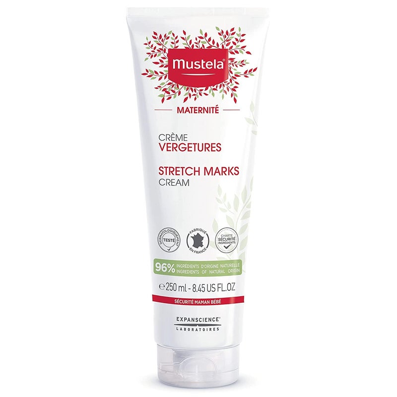 Mustela Maternity Stretch Marks Creamfor Pregnancy  Natural Skincare Massage Moisturizer with Natural Avocado Maracuja  Shea Butter  Lightly Fragranced  845 fl oz